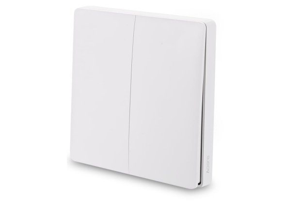 Умный выключатель (двухклавишный) Xiaomi Aqara Smart Light Control ...