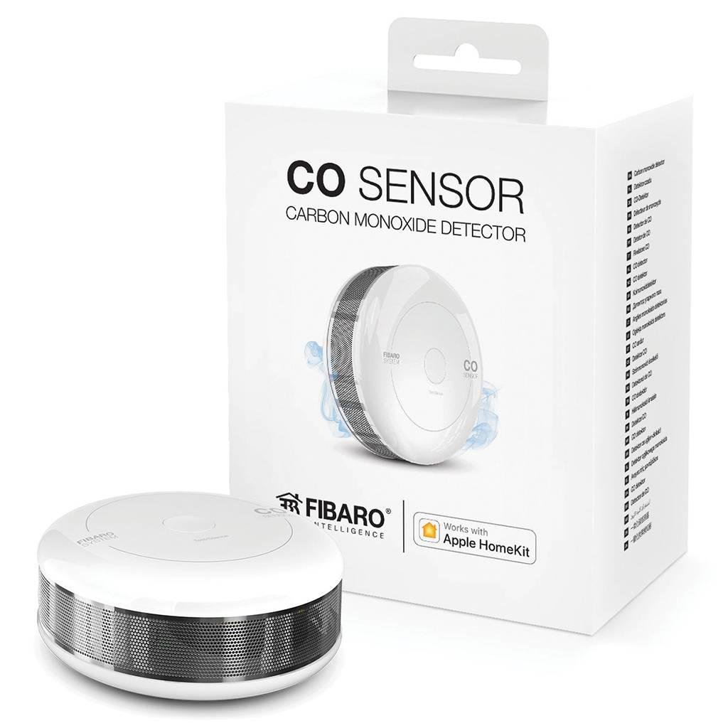 Датчик утечки угарного газа (СО) FIBARO CO Sensor для Apple HomeKit  —FGBHCD-001 купить с доставкой в Киеве, Львове | HomeHub